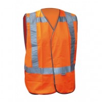 Veiligheidsvest M-wear EN471 RWS | Fluor oranje