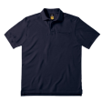 Poloshirt B&C Pro Skill Heavy duty 230gr/m2 navy blauw