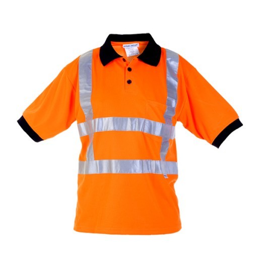 Poloshirt Hydrowear Tilburg EN471 RWS fluor oranje