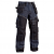 Werkbroek jeans Blaklader X1500 met Cordura demin blue met zwart